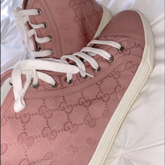 Pink Gucci Sneakers Women 2021 Gucci Sneakers, Worn A Few Times